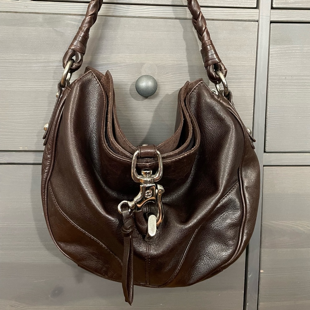 ✅ Vintage Francesco Basia Leather Purse